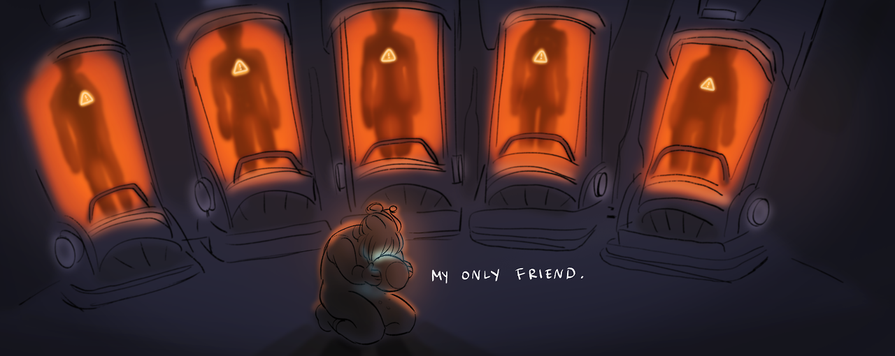 puptum: How I imagine the creation of Mei’s Snowball during her time at Ecopoint: