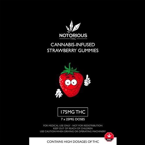 Notorious THC – Strawberry Gummies (175MG THC)
15.00 CA$
See more : https://dispensarynearmenow.co/shop/notorious-thc-strawberry-gummies-175mg-thc/
Gummy fans love these thick, soft, sugar-coated mini “Strawberry” for the unique tart twist that...