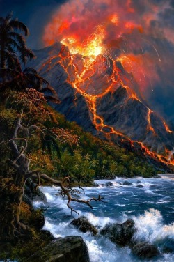 0ce4n-g0d:  eruption storm by MOHIT GHANAWAT