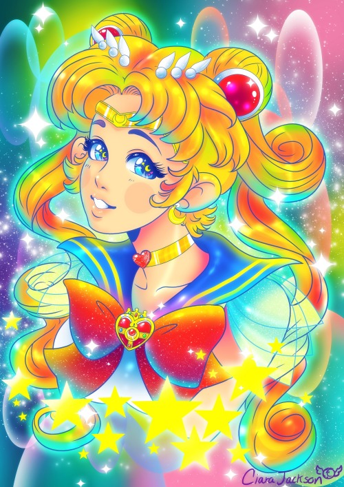 doublemaximusart:My first Sailor Moon fan art!-My Patreon-