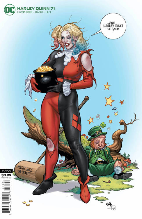 Harley Quinn #71 - Variant cover by Frank Cho