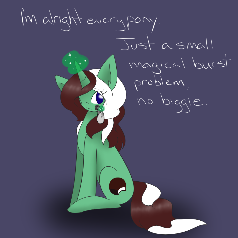 ask-peppermint-pattie:  I don’t like talking about it…   Seems like more of a