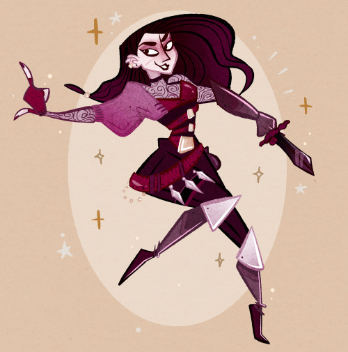 buttercup-bug:character design commissions for a very lovely customer’s DND girls, Estelle the