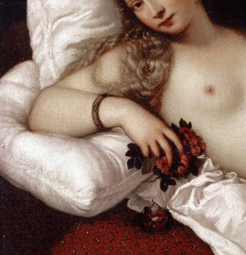 Venus of Urbino (Details), 1538 - Titian