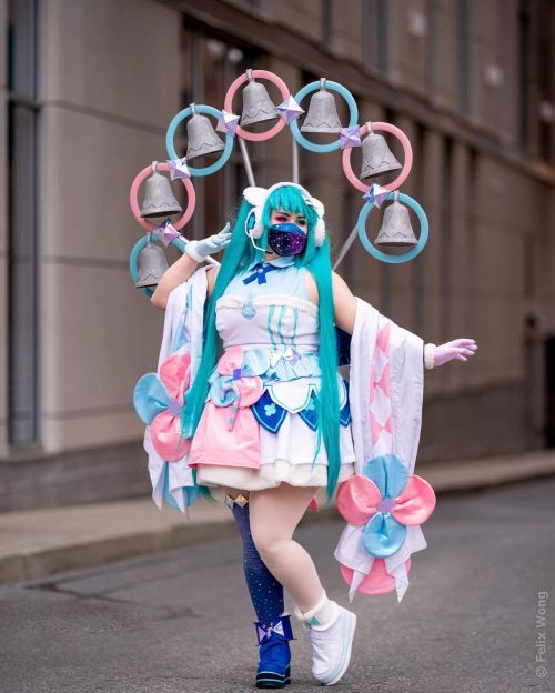 Magical Mirai Miku  @milky_sakuracosplay / Photo @felixwongphotographyI chose Miku because Vocaloids