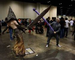 volition:  wgwphotos:  Here’s that epic Silent Hill Saints