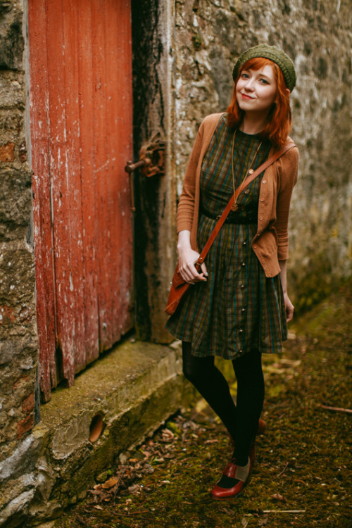theclotheshorse: new outfit post is up. click-through for more pictures. details:Aran Isles ber