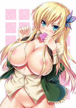 h-aka-ecchi:  prittw:  金髪巨乳な女の子の２次エロ画像 Reblogged from HENTAI ANIME萌