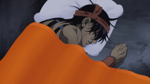 iamthenugget:Bold of Narancia to take a nap during such a critical moment but I respect itWHY IS THI