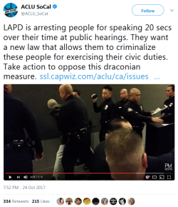 thetrippytrip: Police state. Disgusting.More