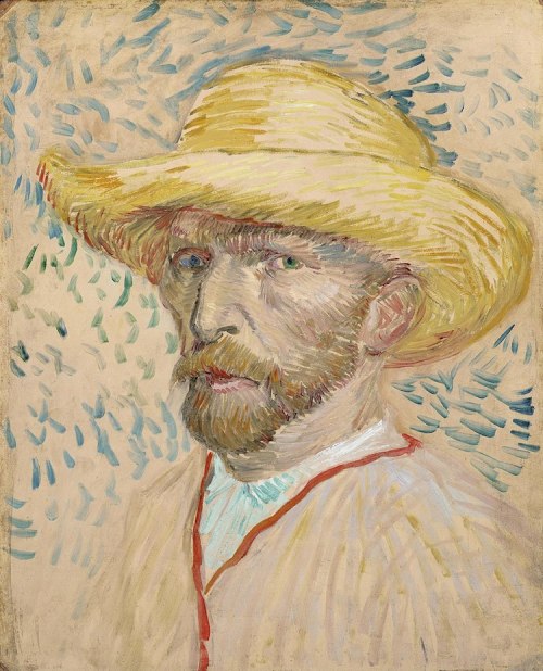 gregorygalloway:Self Portrait (1887) by Vincent van Gogh (30 March 1853 – 29 July 1890)