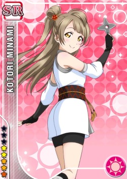 school-idol-festival:  Part 2 of the Kunoichi themed SRs 