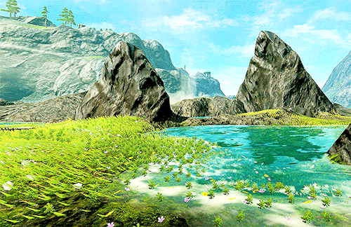 mistress-light:  Zelda Breath of the Wild - Horon lagoon | Requested by anonymous   