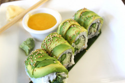 veganfeast:  Spring Veggie Roll on Flickr.