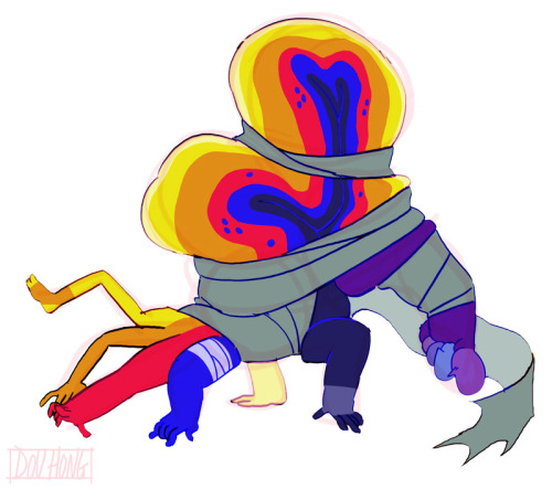 bogleech:zooophagous:chauvinistsushi:dou-hong:forced gem fusions aka nightmare fuelNOPOE NOPE NOPE N