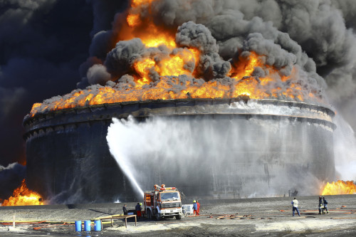 magnetpraetorian: Yeah, good luck. - Libyan Oil Fields.