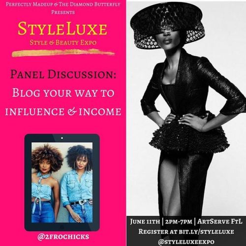 Stoked at being a part of this panel &amp; iconic event! @StyleLuxeExpo is a powerhouse for wome