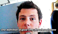 quinnsams:Glee Cast’s Video Diaries:↳ Cory Monteith