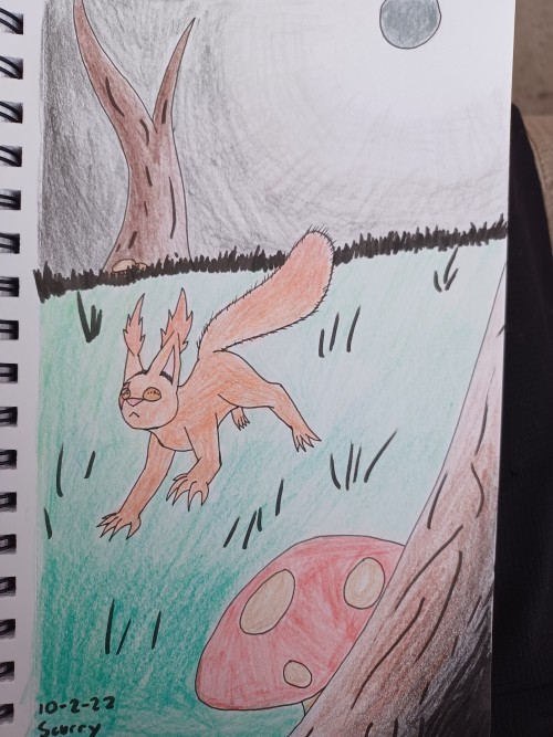 Inktober 2 - Scurry