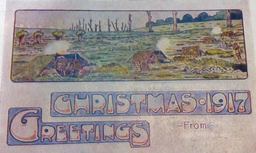 CHRISTMAS GREETINGS 1917