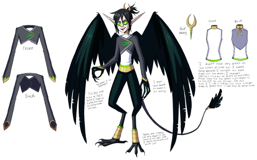Some more redesigns of this characterHere’s the ones I did the day before of his human formmore art 