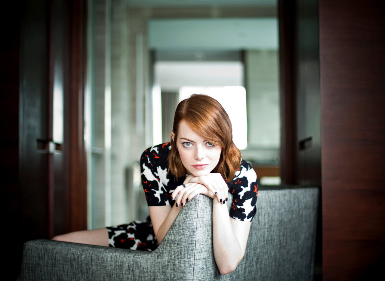 bodysofwork:  Emma Stone - Todd Heisler Photoshoot for The New York Times