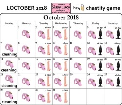 slavesissymaid: Again this year we have the challenge of chastity, but this time the challenge is more intense. who wants to play for a month? let’s spread this post as much as possible with the reblog, and comment on whether you accept the challenge