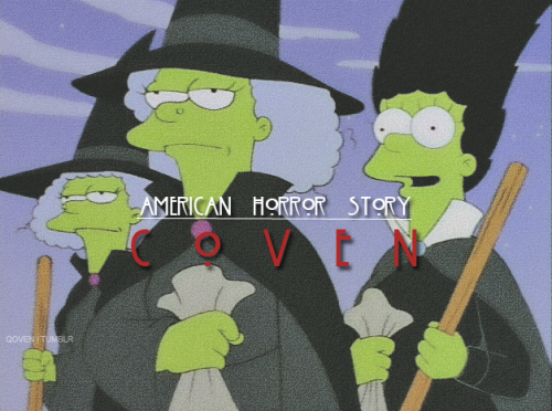 kubriq:  American Horror Story x The Simpsons  