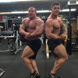 drwannabewannabe:  Aaron Kanner (left) and