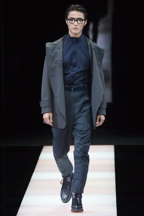 theasianmalemodel: Zhao Lei for Giorgio Armani FW15 | Milan Fashion Week