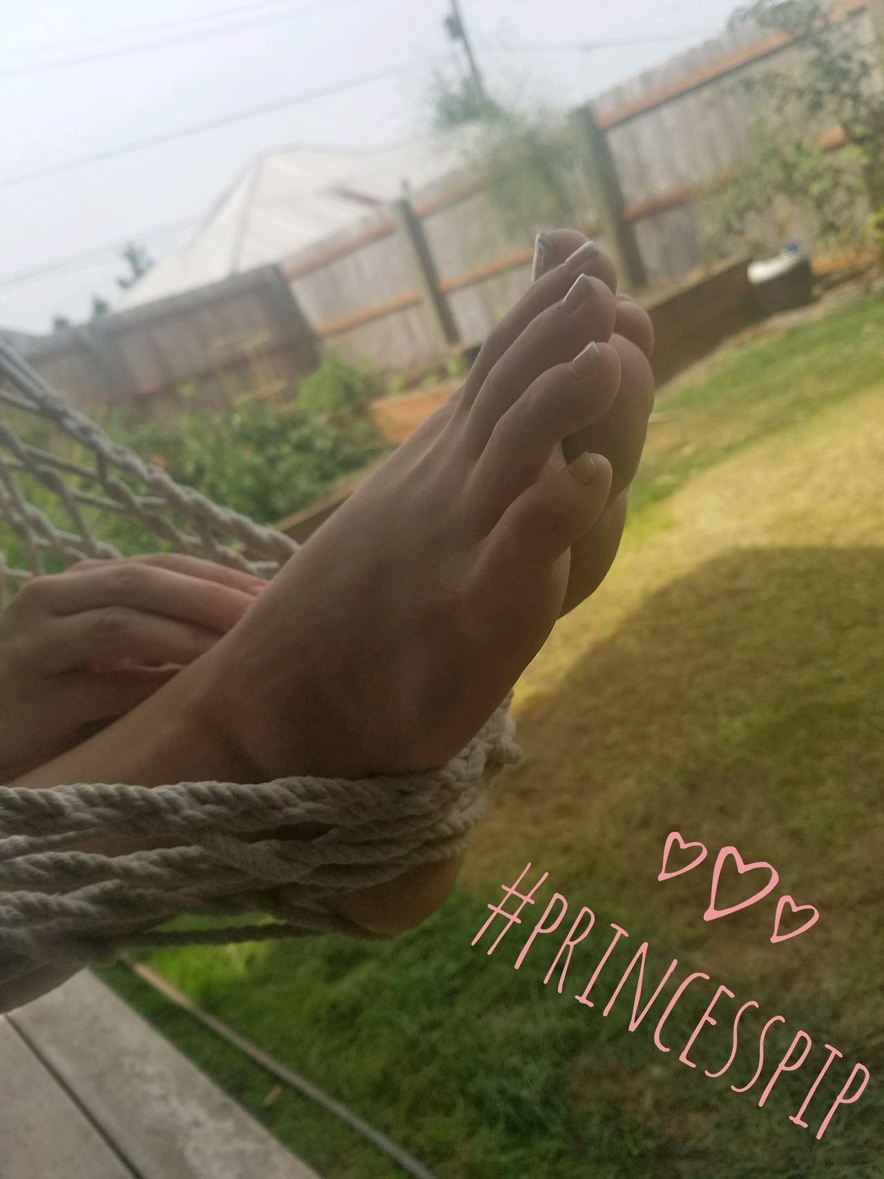 wvfootfetish:  Got to love her beautiful feet!!