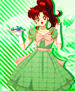 Pretty Guardian in a Sailor Suit