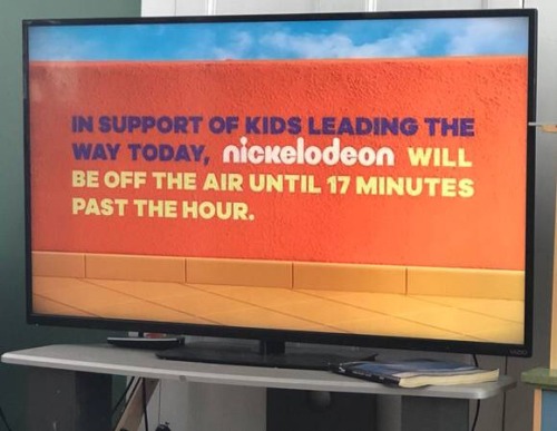 martymartinloki:  kindergarten2002:  apparently nickelodeon participated in the national walkout today there’s something bittersweet about nickelodeon supporting the same kids that they have entertained and helped make memories for over the years❤️