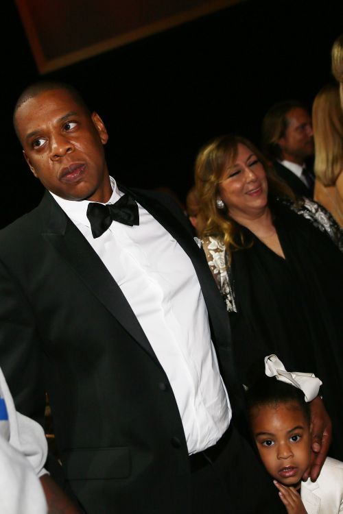 XXX celebritiesofcolor:  Jay-Z and Blue Ivy attend photo