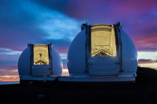 The W. M. Keck Observatory is a two-telescope astronomical observatory at an elevation of 4,145 mete