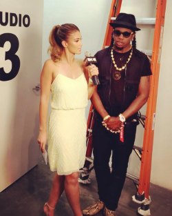 Tune into @fusetv now for #crunchtime with @trinidadjamesgg @skeetv 👈🕶 by missamywillerton