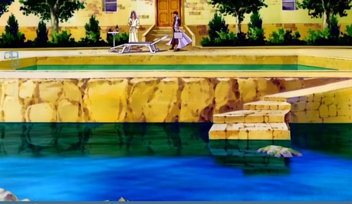 @kaibagirl007In-ground pool (the latter is just off screen)and stairs that lead in to the water? Kay