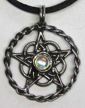 wiccainvocation:  aladrisascauldron:  Examples if pentacle necklaces  www.wiccainvocation.com