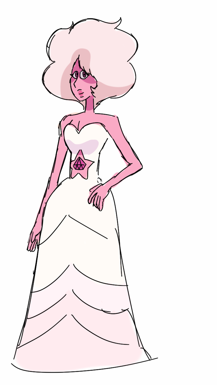 nepheline-universe: Rose Diamond and Pink Quartz