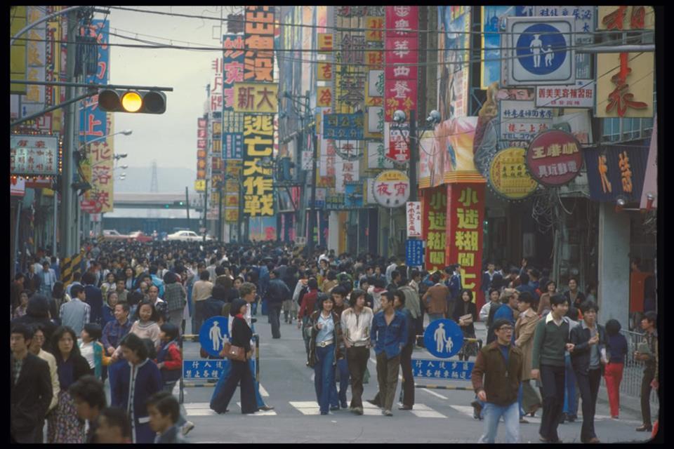 Taipei, Ximending, 1978 (?).