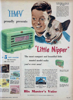 vivatvintage:  Little Nipper radio 1949 