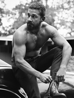 mrgolightly:  Shia LaBeouf by Craig McDean for Interview Magazine 