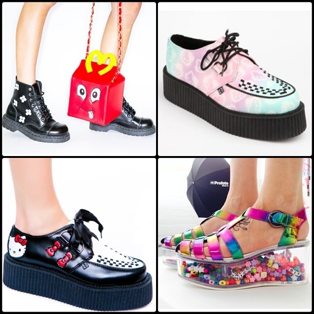 vanityvenom:
“ These items have been added to my wish list! 🙌💖 Especially the Y.R.U Rainbow Platforms that you can fill with whatever you want!! So much fun. 👽⚡love the Crappy Meal bag too! Especially with all the recent Moschino Mc Donald’s stuff....