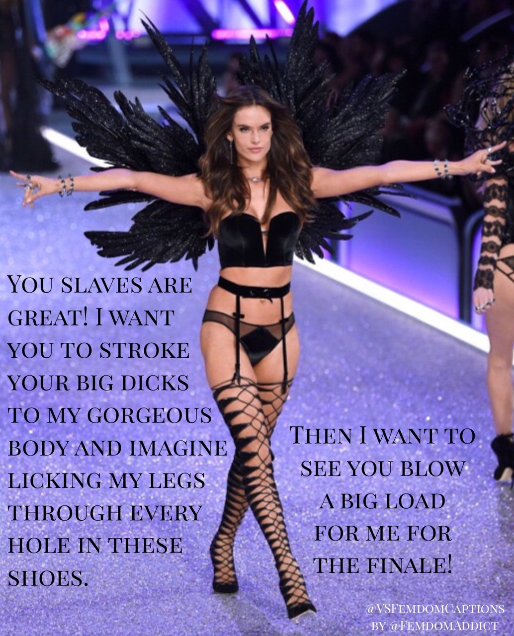 Fashion Show Series: In thanks for my first 100 followers Goddess Alessandra has