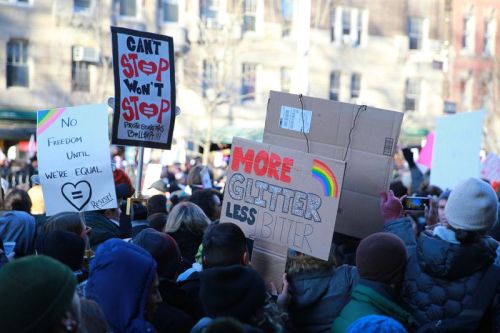 gaywrites:Photos from yesterday’s LGBT Solidarity Rally at Stonewall in New York. Yes. (via Yahoo)