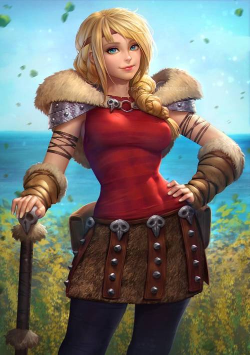 youngjusticer:  Astrid Hofferson is beautiful