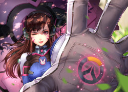 cute-ecchi:  Request for “D.Va from Overwatch”!We’re still on a request break since I don’t have enough time to answer them all. So please don’t add more requests to the endless pile of unfinished requests ))): I only did this one since I had