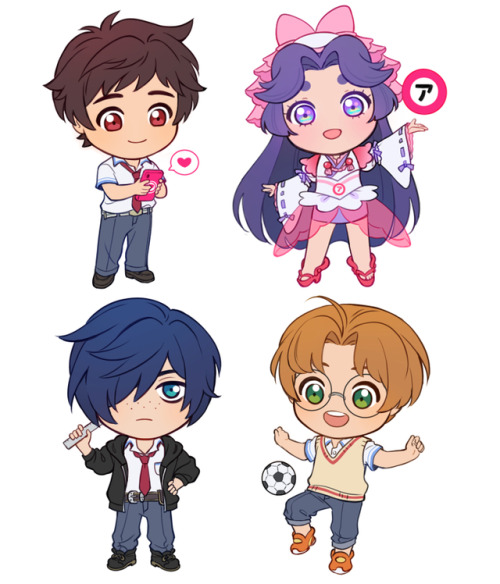 Sarazanmai charms preorders - http://starpatches.storenvy.com/products/27975057-sarazanmai-charmsand