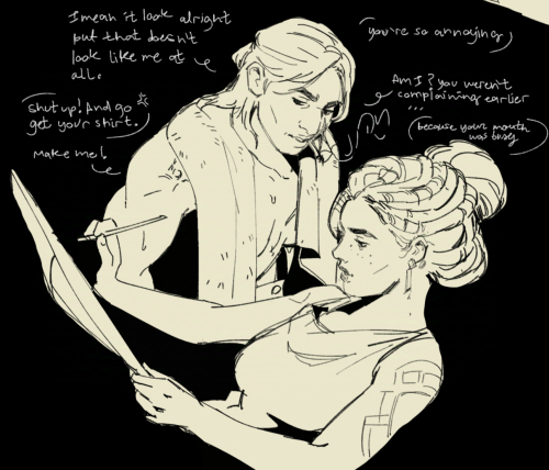 More Sketches For Melvika. 