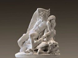 hadrian6:  The Fallen Angels.  1893.Salvatore Albano. Italian 1839-1893. marble. Brooklyn Museum. NY.http://hadrian6.tumblr.com